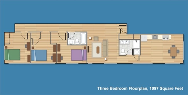 Floorplan - The Legacy at Powelton Village