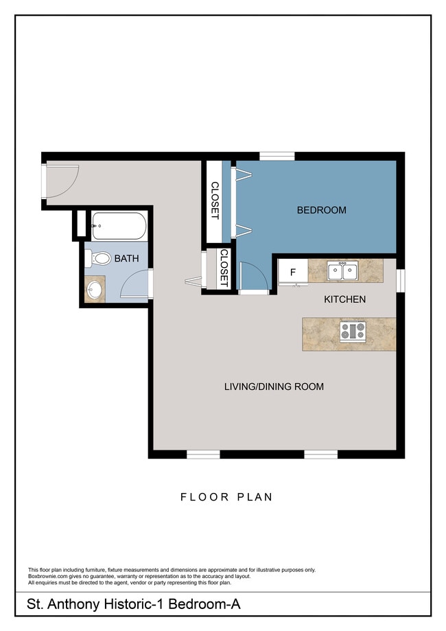 Floorplan - St Anthony Historic