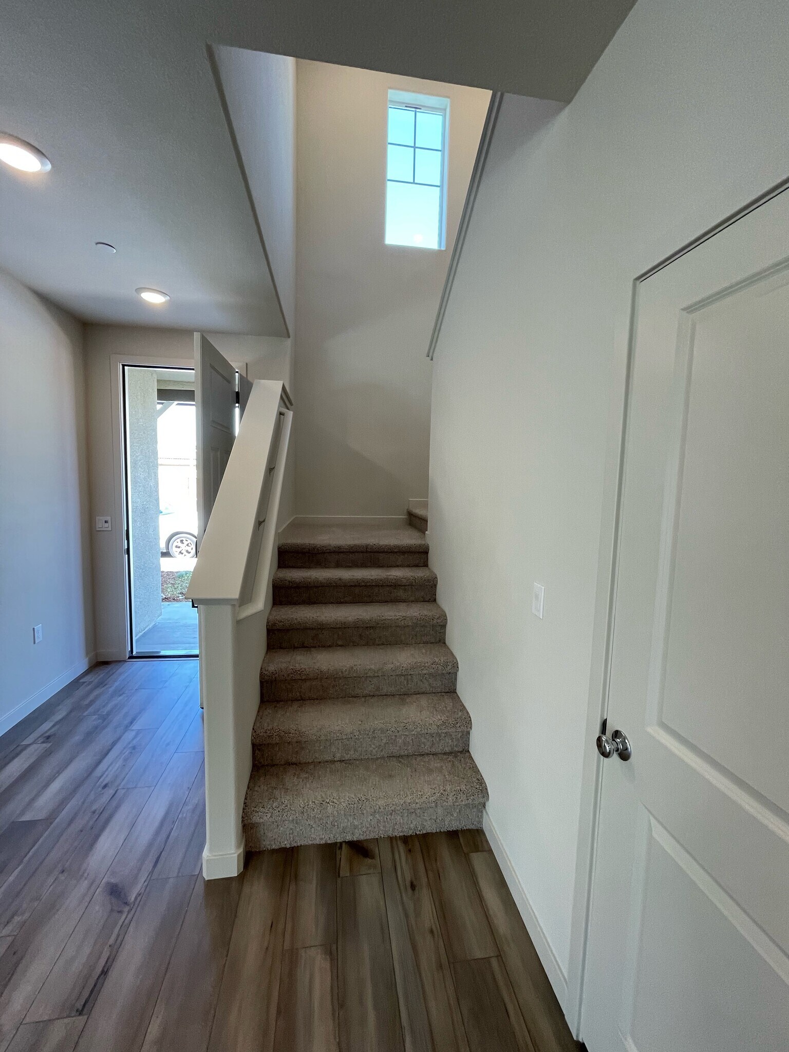 Stair case to upstairs - 677 Barrett Lake Rd