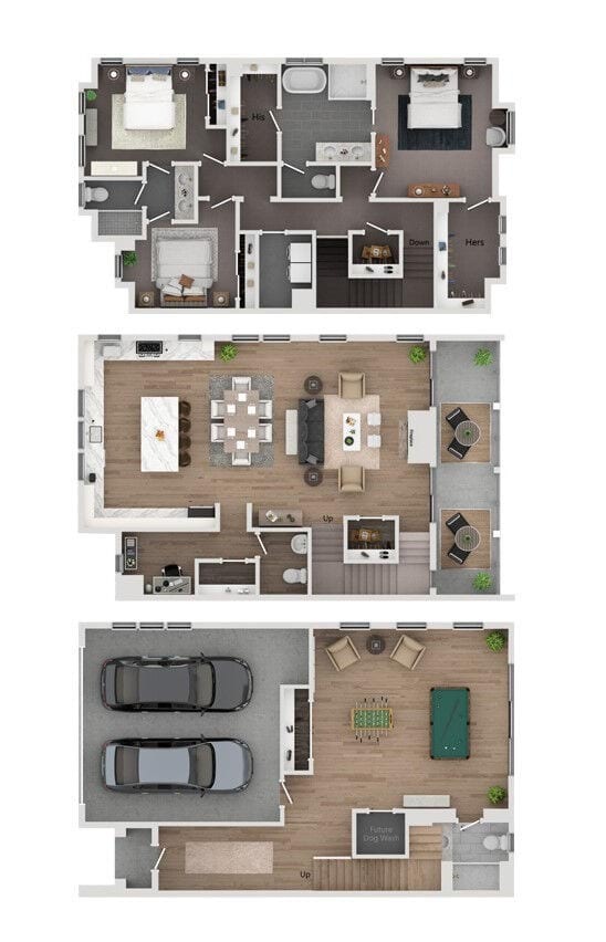 Floorplan - The Townes at SouthPark