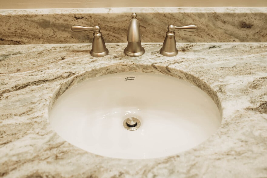 Natural stone counter top - 529 E Washington St