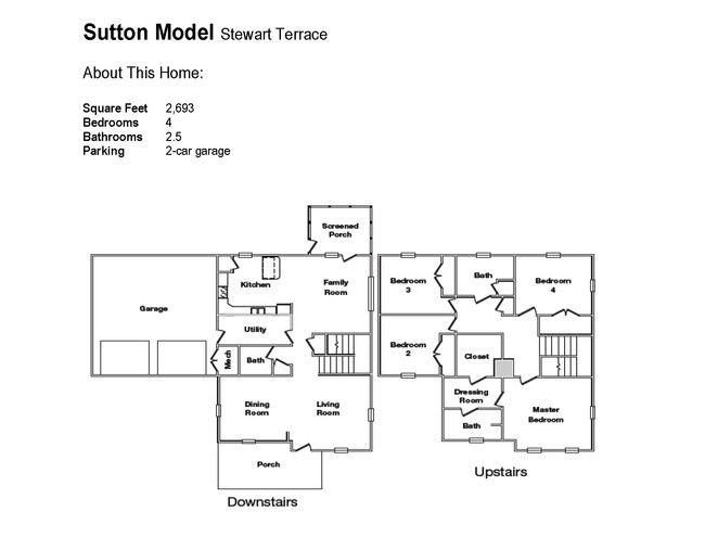 Floorplan - Stewart Terrace