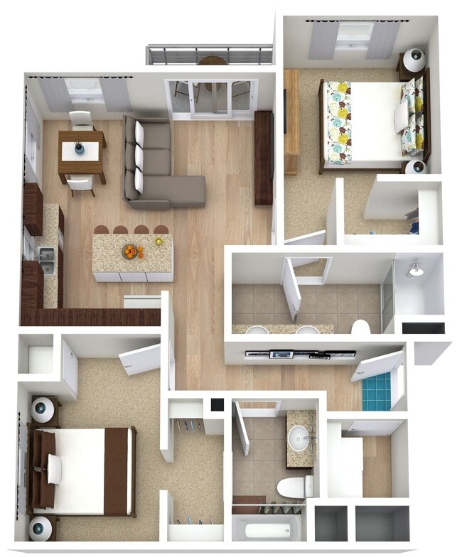 Floorplan - Grand35 Apartments - 55 Plus Active Adult