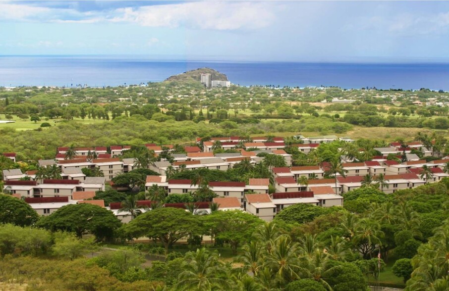 Aerial Photo Makaha towards the Beach - 84-754 Ala Mahiku St