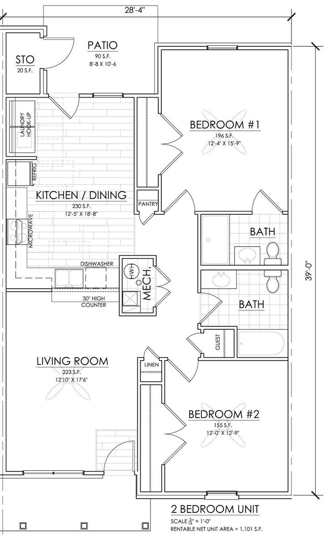 Floorplan - Saluda Commons