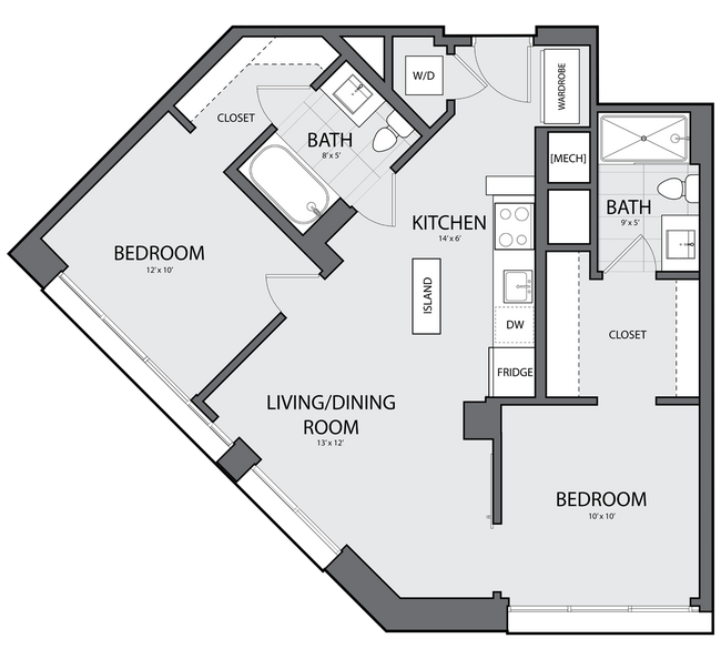 Floorplan - The Channel