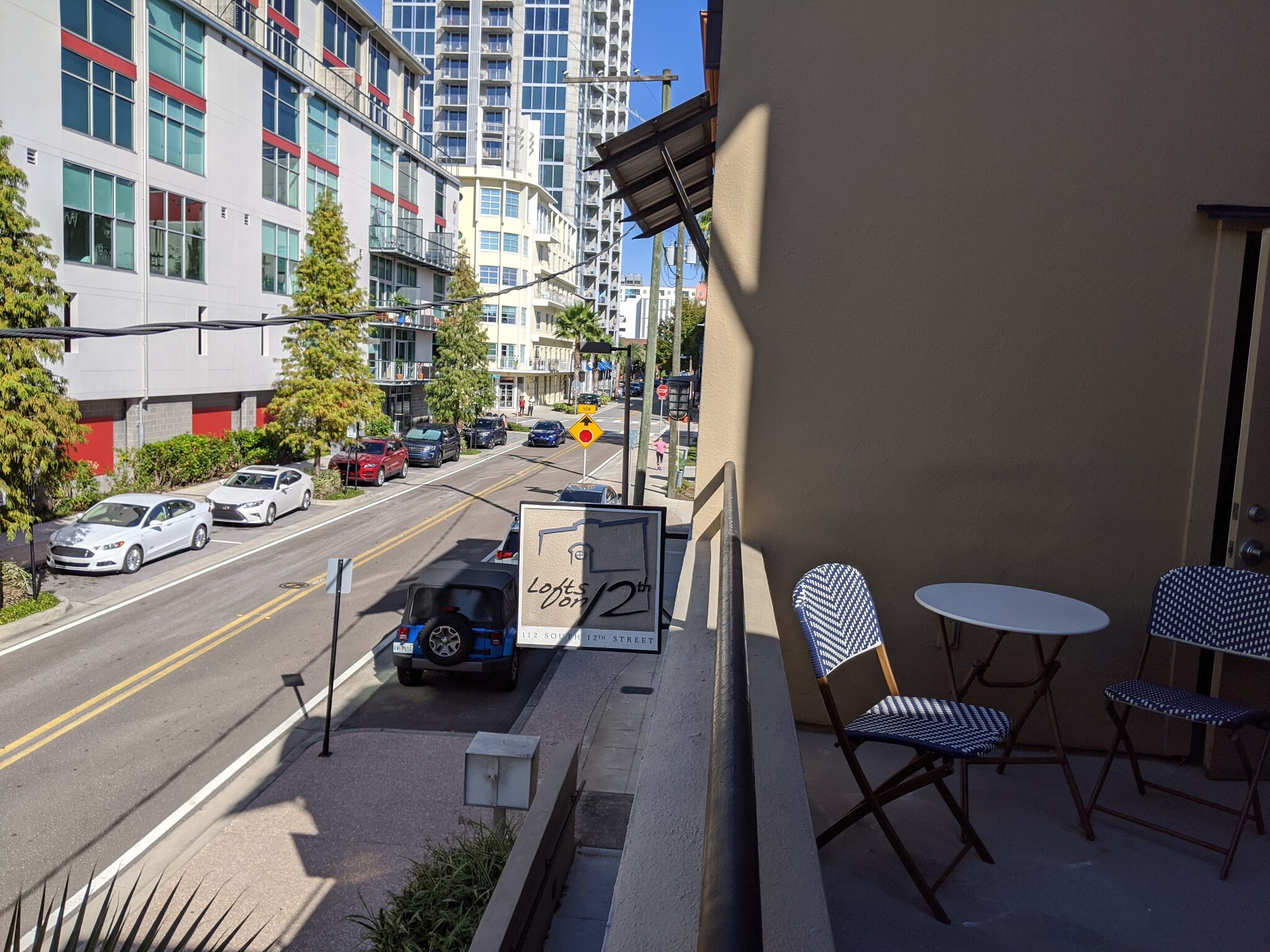 Balcony facing 12th street - 112 S 12th St