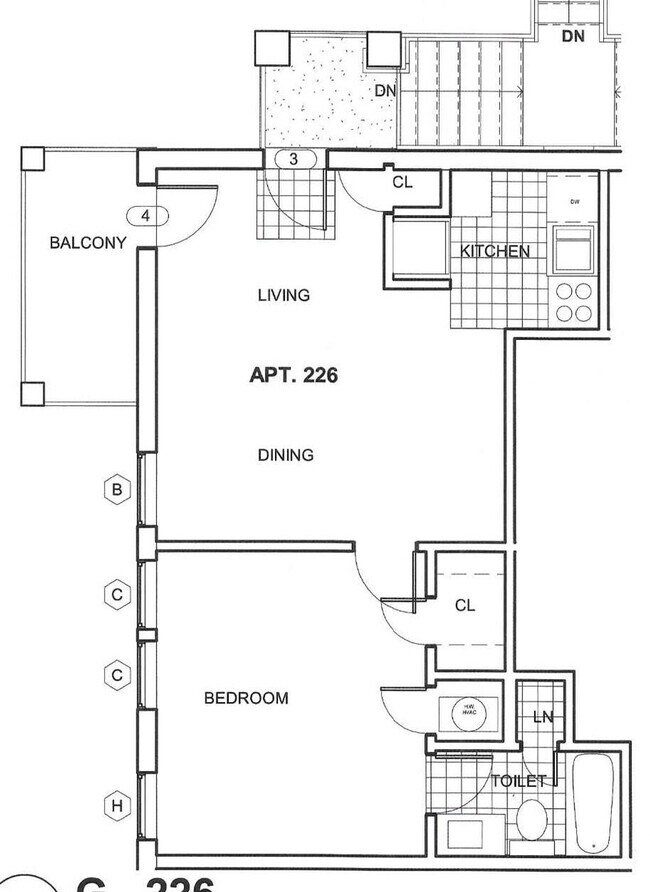 Floorplan - The Breighton at Paseo Apartments