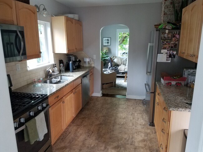 Kitchen to living room - 224 S 14th St
