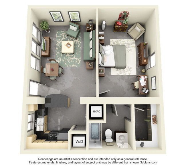 Floorplan - Perry Street Flats