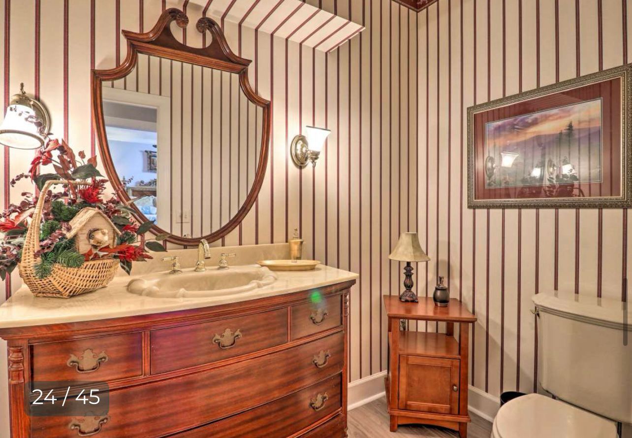Luxury Half Bath Ground Floor - 234 Brookwood Dr