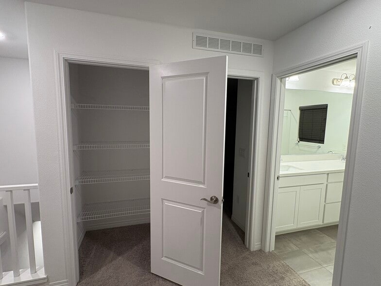 Linen closet - 657 Stone Hammer Ave