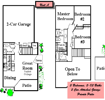 3BR/2.5BA - Shadow Ridge Townhomes