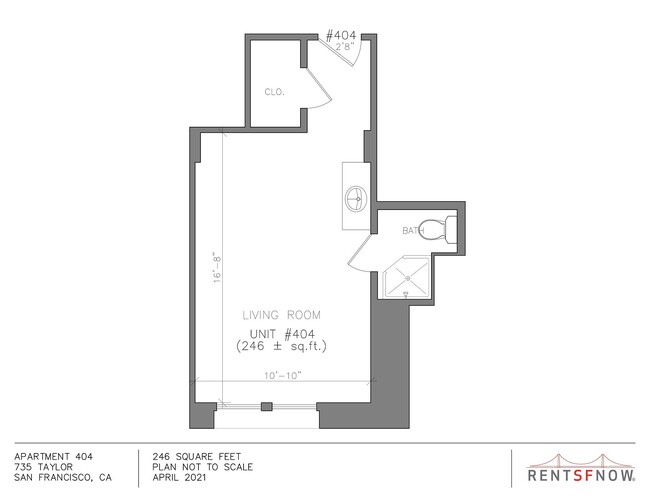 Floorplan - 735 Taylor