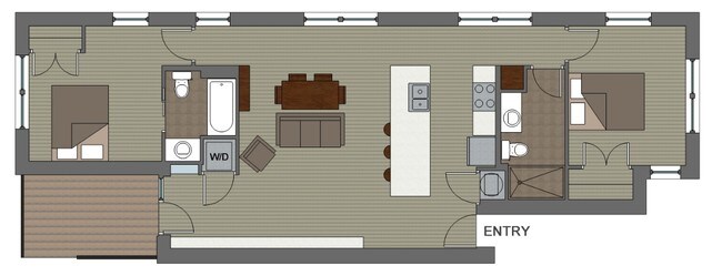 Floorplan - 6677 Washington Ave