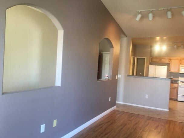 Stairway on left to unit interior - 10550 W Alexander Rd
