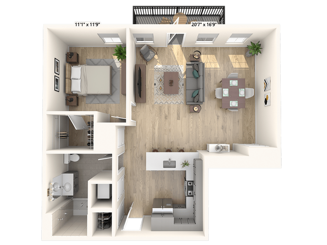 Floorplan - Darien Commons