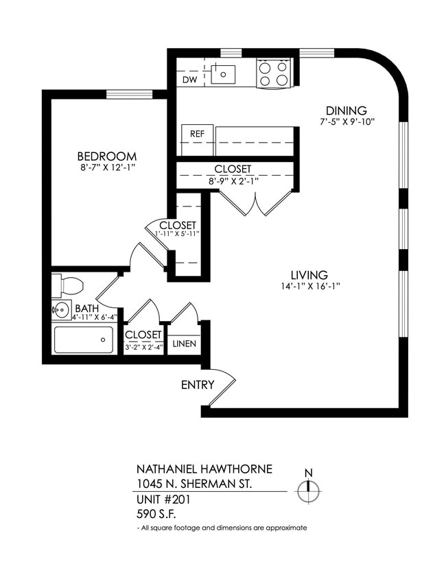 Floorplan - Nathaniel Hawthorne