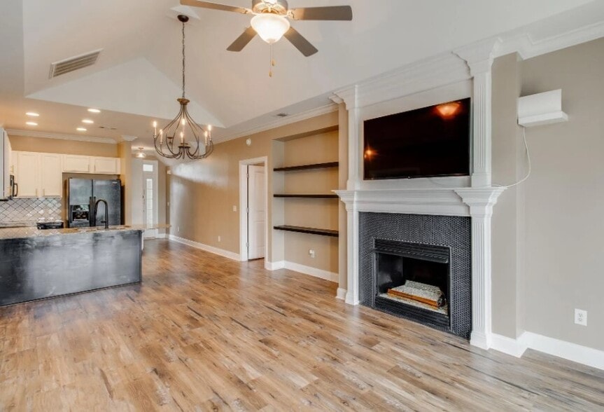 Electric Fireplace - 144 Breezes Dr