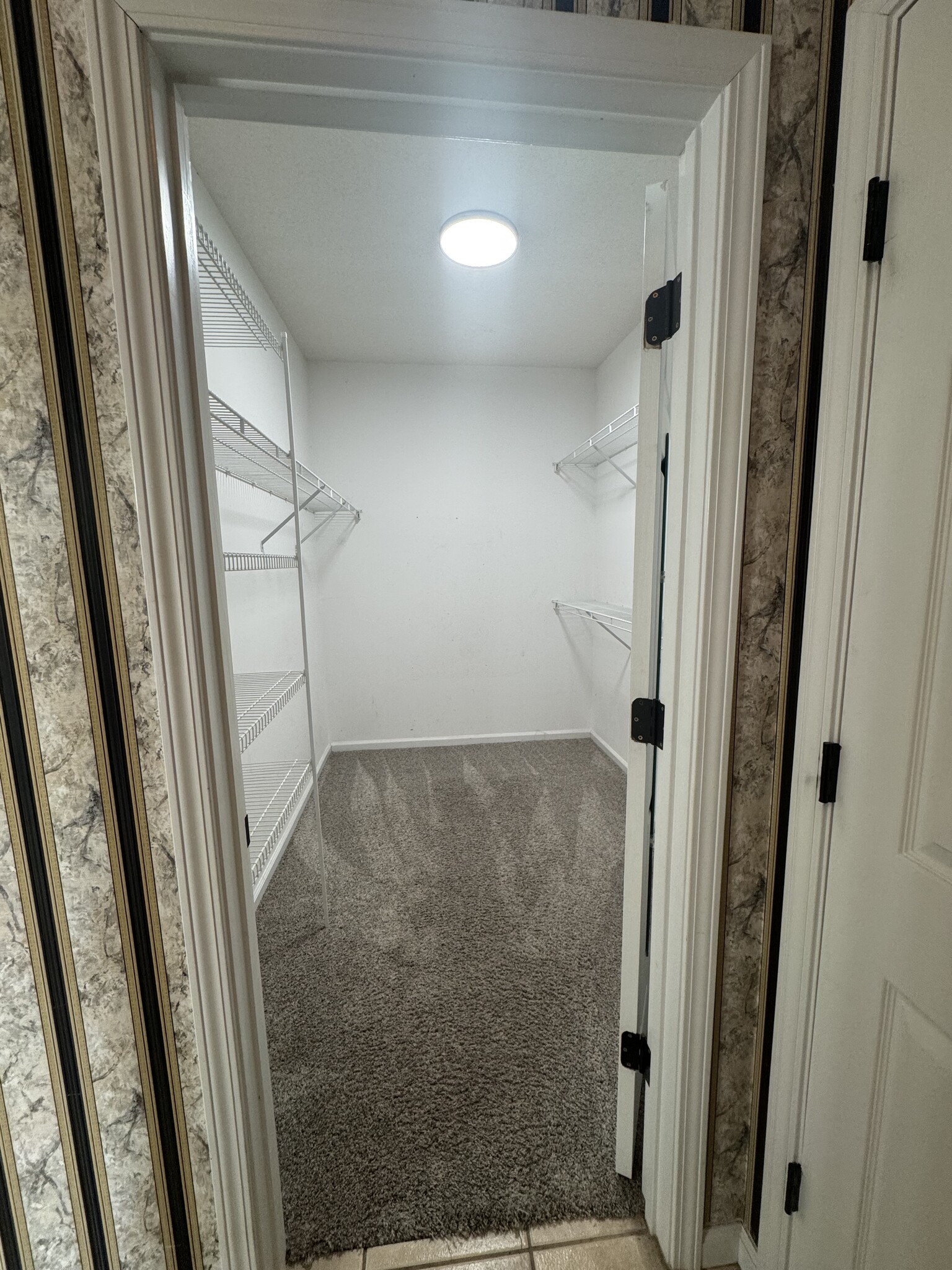 Master walk-in closet. - 1701 Water Oak Dr