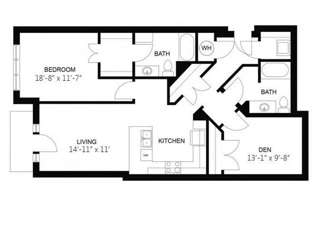Floorplan - The Residence at the COR
