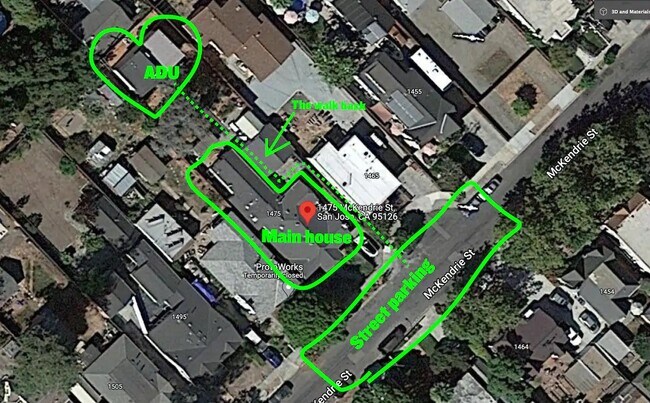 Situated in a private back yard - 1475-2 McKendrie St