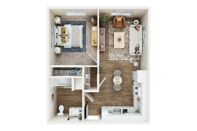 Floorplan - The Orion Senior Apartments - Orange, CA