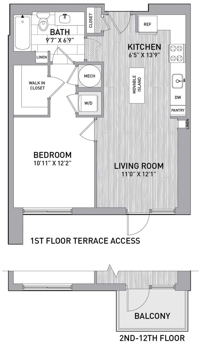 Floorplan - Union on Queen