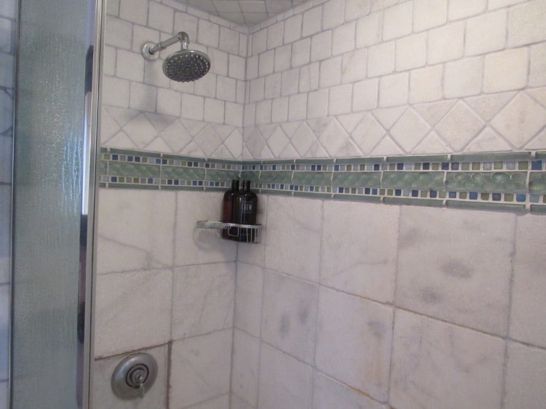 Large marble shower - 100 Marina Dr