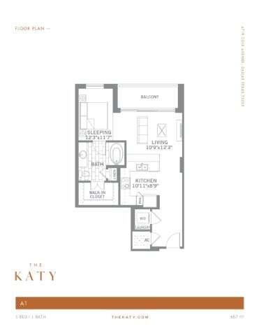 Floorplan - The Katy