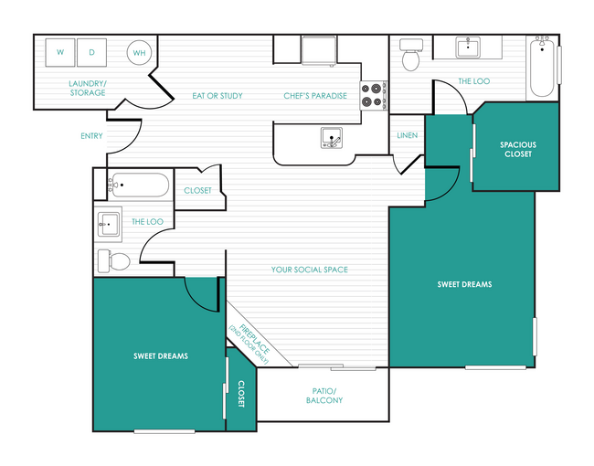 Floorplan - South Valley Ranch