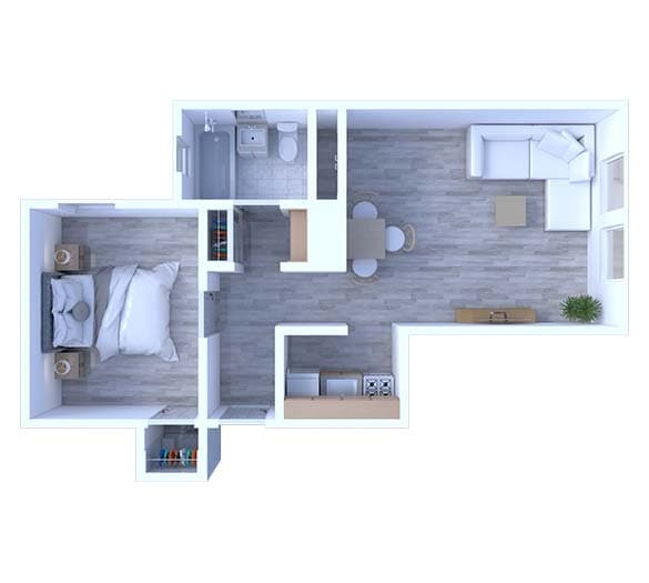Floorplan - Park Wellington Apartments