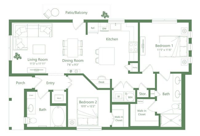 Floorplan - Chaparral Ranch