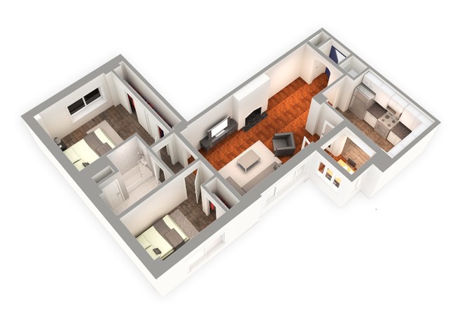 Floorplan - Park Heights by the Lake Apartments