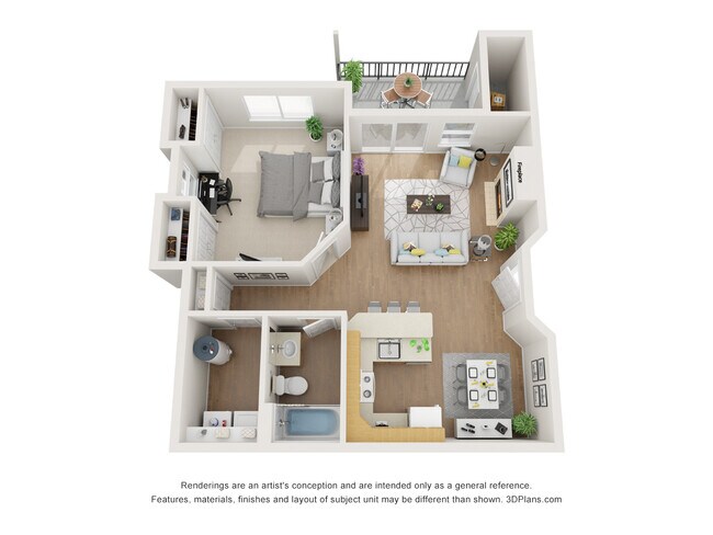 Floorplan - Prairie Home Apartments