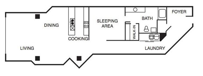 Floorplan - South Side On Lamar