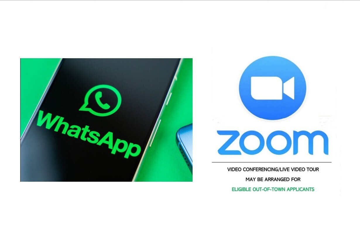 33. WhatsApp and Zoom video tour (available for eligible out-of-town applicants) - 137 E 755 S