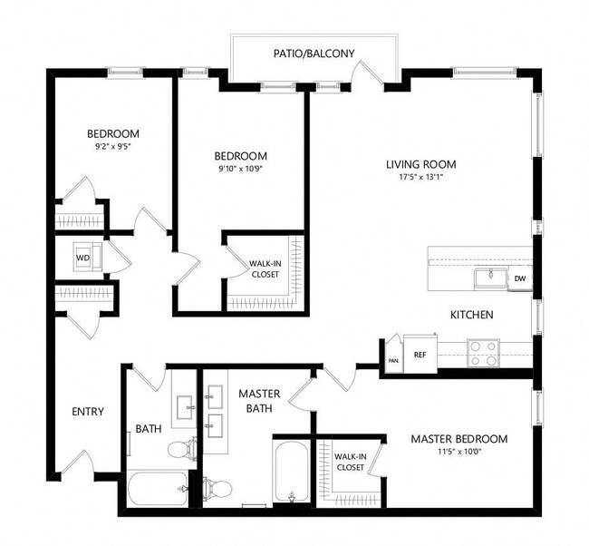 Floorplan - Windsor Queen Anne