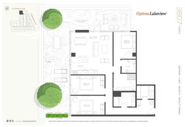 Floorplan - Optima Lakeview