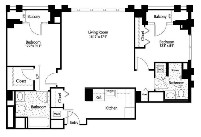 Floorplan - The Lexington at Market Square