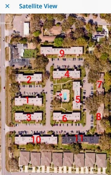 Aerial View of Pennwood Manor - 1845 S Highland Ave