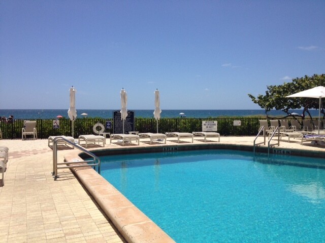 Community Swimming Pool with Beach Access - 1900 S Ocean Blvd