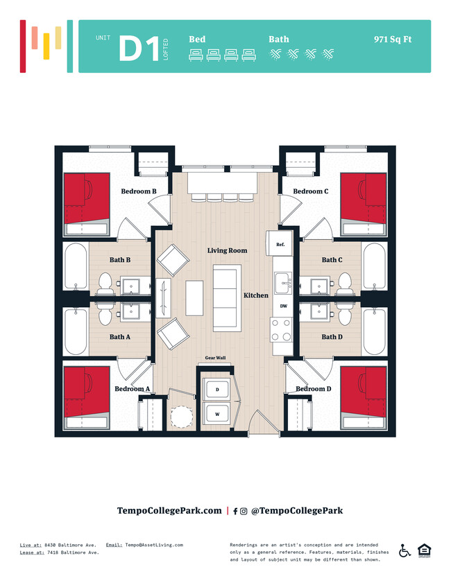 Floorplan - Tempo