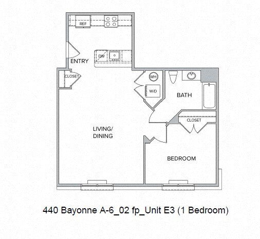Floorplan - City Line Bayonne