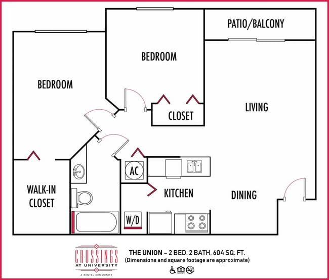 Floorplan - Crossings at University
