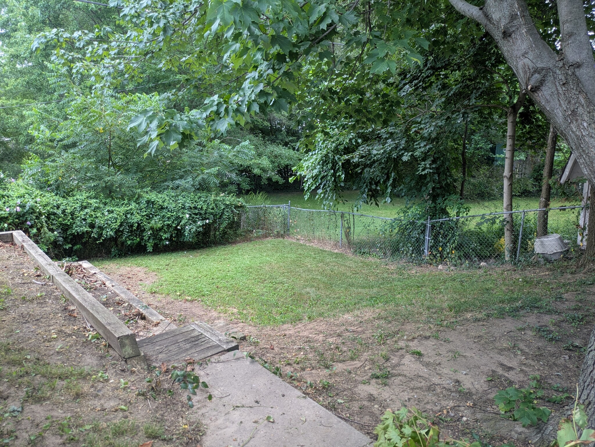 Back Yard - 127 pleasant Ave