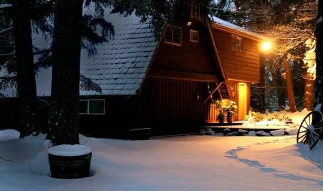 A cozy hideaway in the infrequent snow. - 8008 149th St NW