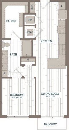 Floorplan - The Hudson