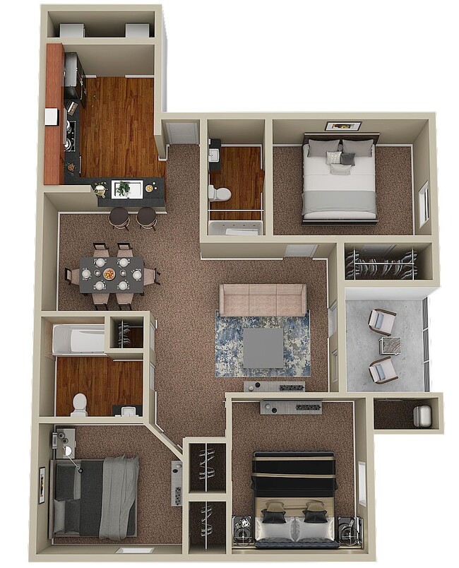 Floorplan - Island Villa