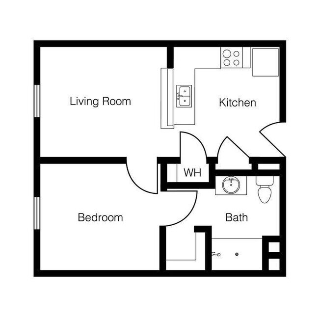 The Audrey: 1 Bed - 1 Bath - Homestead Village Miamisburg - Active Living 55+